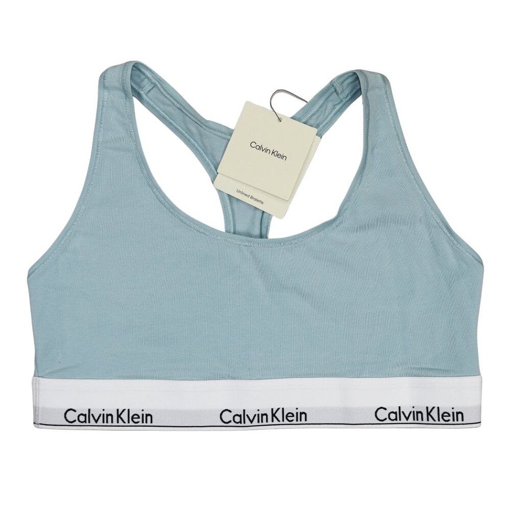 Calvin Klein Modern Cotton Low Impact Unlined Women's Bralette Bra NWT